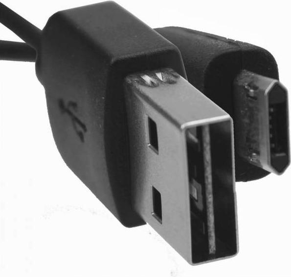 Actual product image Techly USB2.0 Cable Type A - Micro-B twist proof, Blis (2 m, USB 2.0)