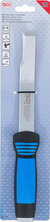 Actual product image BGS Body Cutting Chisel angled 15°