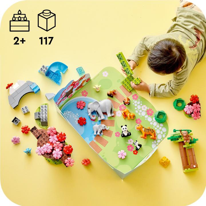 Actual product image LEGO Wild animals of Asia (10974)