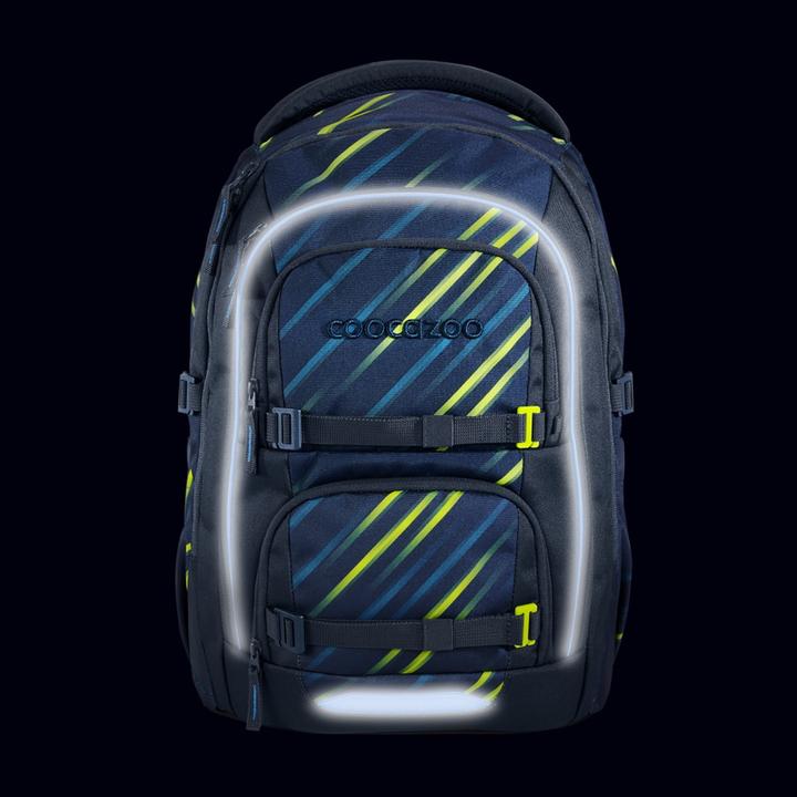 Actual product image Coocazoo PORTER Backpack, Fast Lime (35 l)