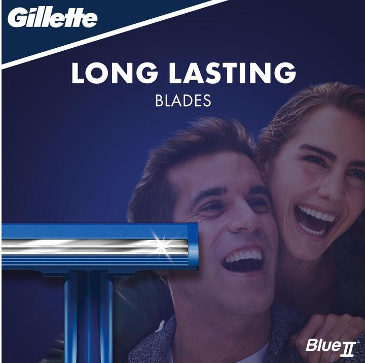 Produktbild Gillette Einweg Rasierer Blue II 20er