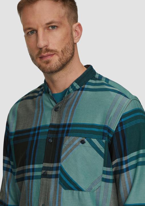Image du produit S.Oliver Hemd Regular Fit: Softes Karohemd mit Stehkragen (M)