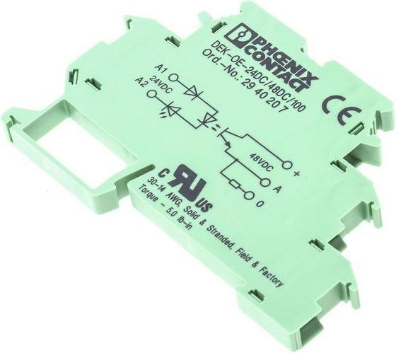Actual product image Phoenix Contact Solid state relay 10 pcs. DEK-OE