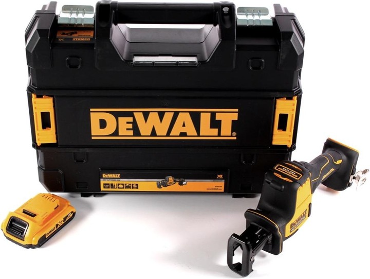 Actual product image DeWalt DCS 369 NT Battery reciprocating saw 18 V + 1x battery 2.0 Ah + TSTAK - without charger