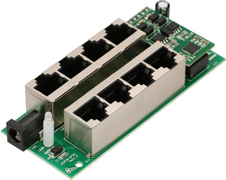Produktbild Extralink ACTIVE POE INJECTOR 4 PORT GIGABIT 802.3AT/AF MODE A - - 4-Port Gigabit Ethernet (802.3af (PoE), 802.3at (PoE+))