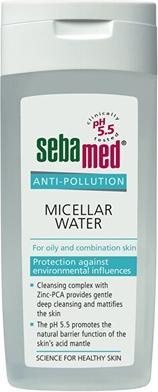 Image du produit Sebamed SEBAMED Eau micellaire anti-pollution płyn micelarny do cery tłustej i mieszanej 200ml (Eau micellaire, 200 ml)
