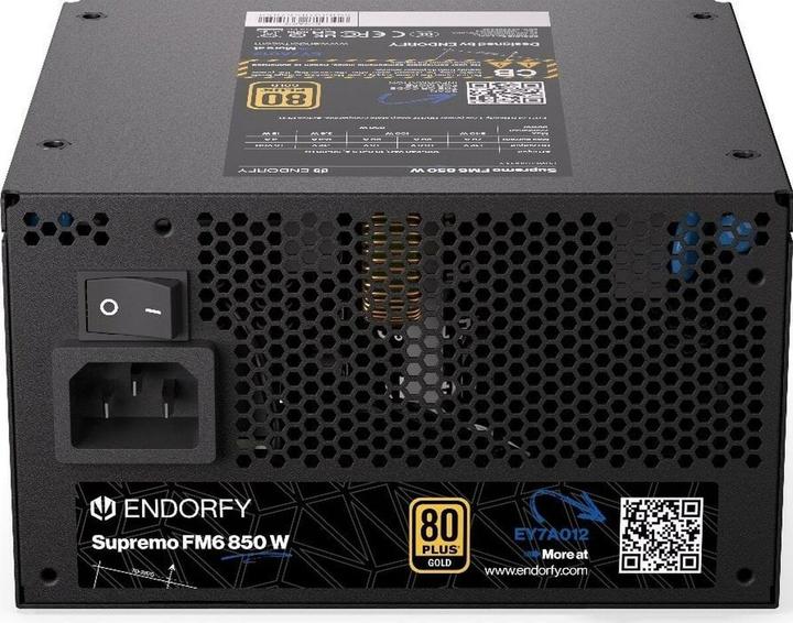 Produktbild Endorfy PSU Supremo FM6 80+ Gold 850 W (850 W)