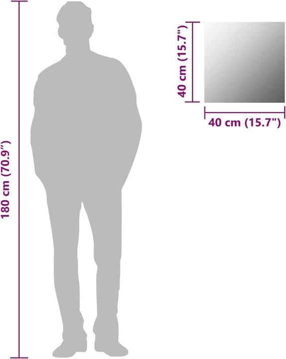 Produktbild vidaXL Piera (60 x 60 cm)