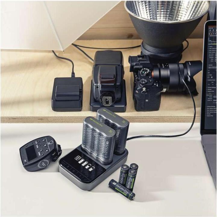 Produktbild GP Batteries B2420 household battery Rechargeable battery AA Nickel-Metal Hydride (NiMH) (4 Stk., AA, 2000 mAh)