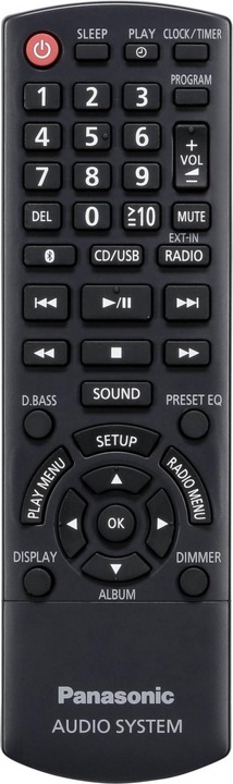 Actual product image Panasonic SC-PMX94 (CD player, Bluetooth, 2x 60 W)