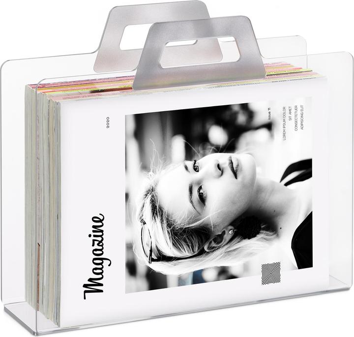 Immagine prodotto Relaxdays Portariviste, 2 Impugnature (33 x 10 x 29 cm)