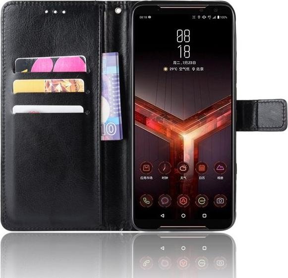 Produktbild MU Classic Crazy Horse Leder Bookcover Series (Asus ROG Phone II)