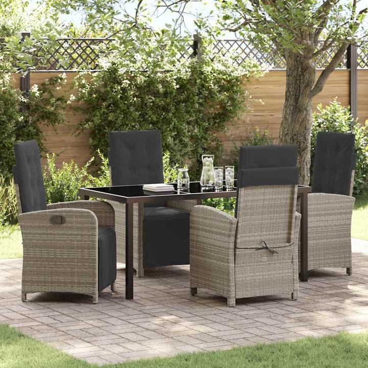 Actual product image vidaXL Garden dining set (160 x 80 x 73 cm)