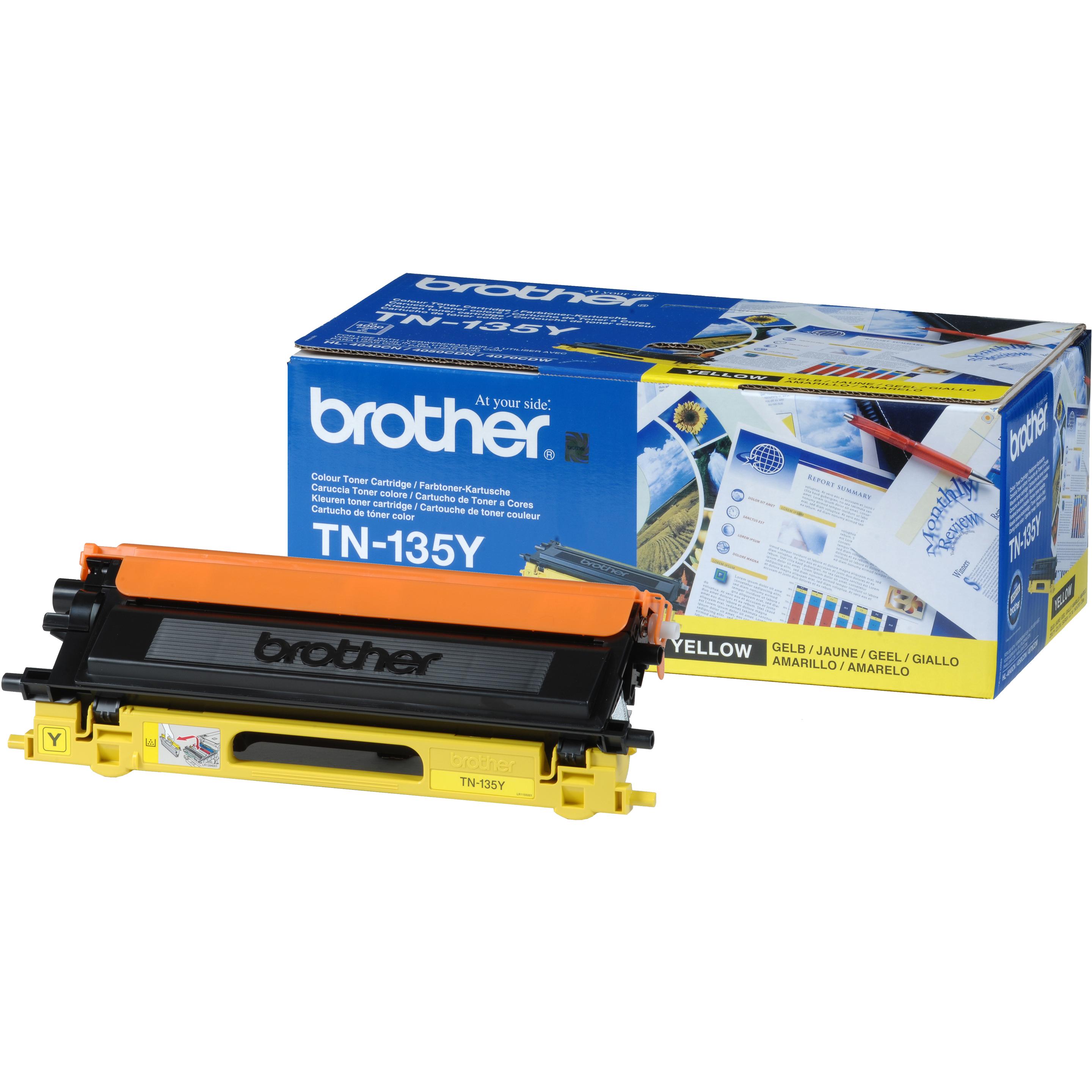 Thumbnail - Brother, Toner, Tn-135y (Y)