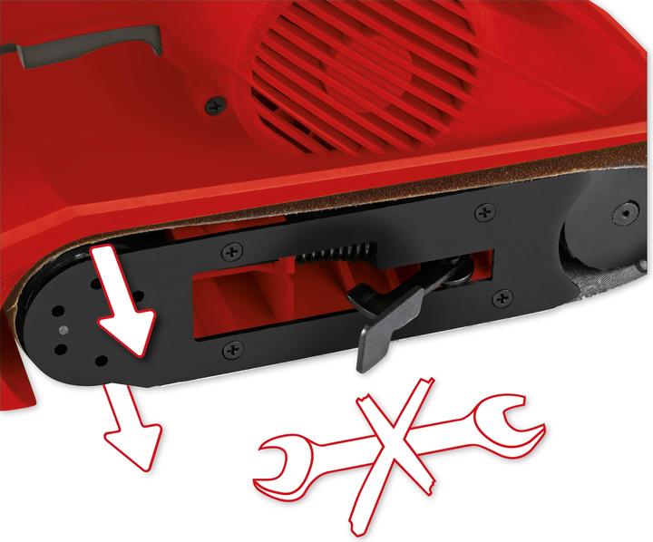 Actual product image Einhell Tc-Bs 8038 (Belt sanders, 800 W)