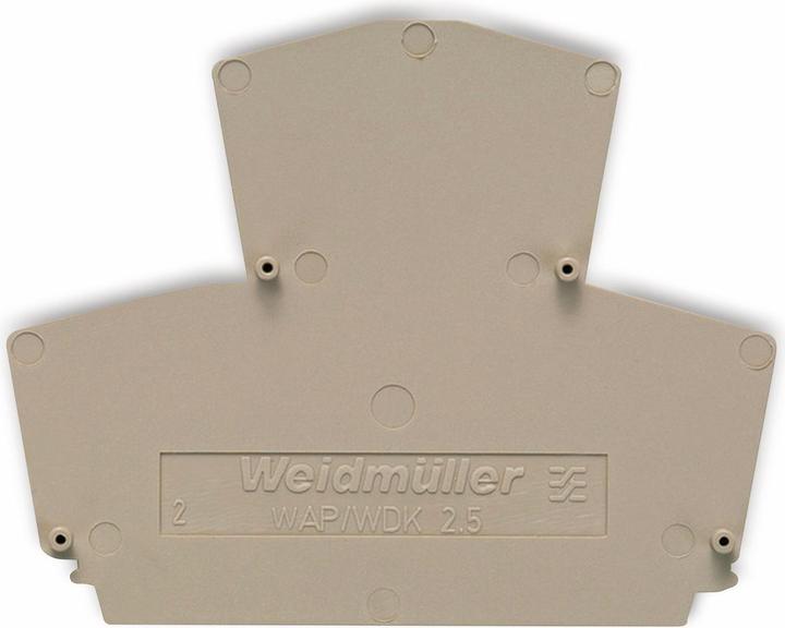 Produktbild Weidmüller Abschlussplatte WAP WDK 2.5