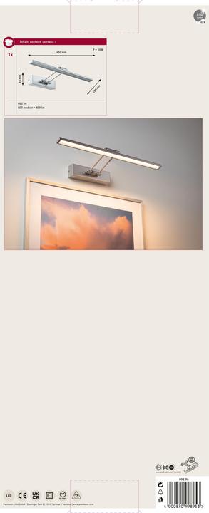 Immagine prodotto Paulmann Fascio Cinquanta (850 lm)