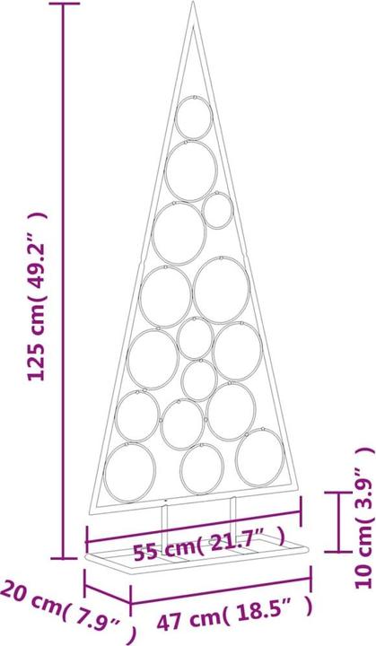 Produktbild vidaXL Saburo (125 cm)