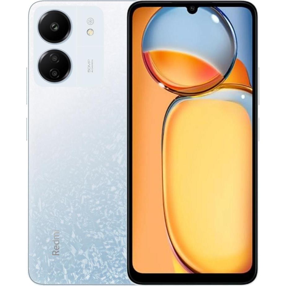 Xiaomi REDMI 13C 6+128GB DS 4G GLACIER WHITE OEM, Smartphone