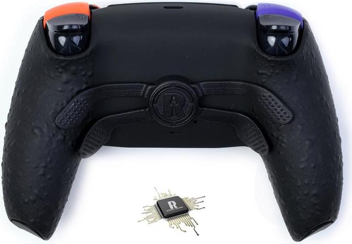 Actual product image Rocket Games PS5 Pro Controller with Digital Triggers Rainbow Camo (Mac, PC, PS5)