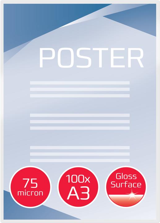 Image du produit GBC Film de plastification (A3, 100 pcs, 75 µm)