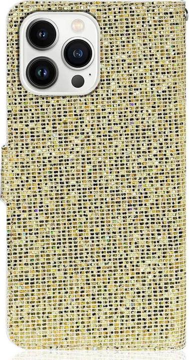 Immagine prodotto Cover-Discount iPhone 14 Pro - Custodia in pelle glitterata oro (Apple iPhone 14 Pro)