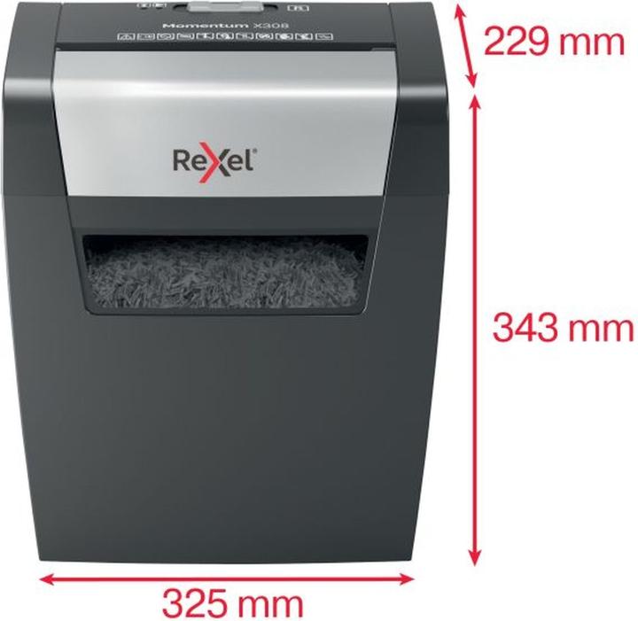 Actual product image Rexel Momentum X308 (Particle cut)
