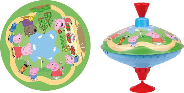 Image du produit Lena Toupie bourdonnante 19 cm Peppa Pig, boîte de présentation
