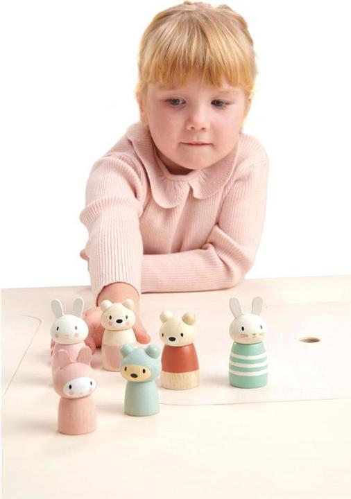 Produktbild Tender Leaf Toys Puppenhaus Hasenfamilie