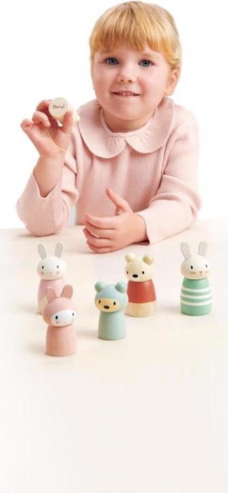 Produktbild Tender Leaf Toys Puppenhaus Hasenfamilie