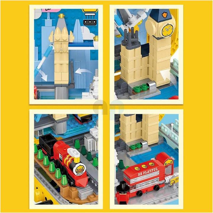 Actual product image Balody 21061 - Travel Case with Interior (1499 pieces)