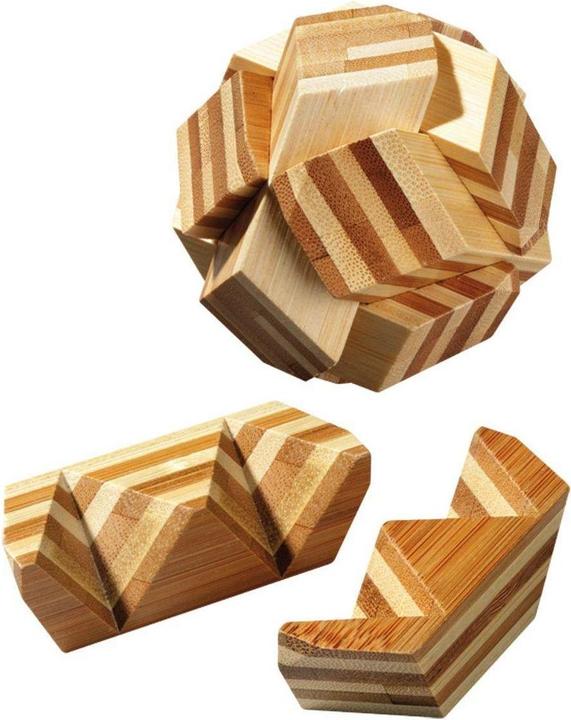 Actual product image Philos Ball puzzle, bamboo (German, 1 Players)