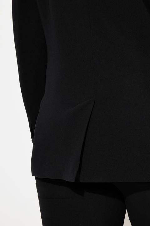 Produktbild Ulla Popken Blazer, Acetat, Reverskragen, Knopfverschluss (52)