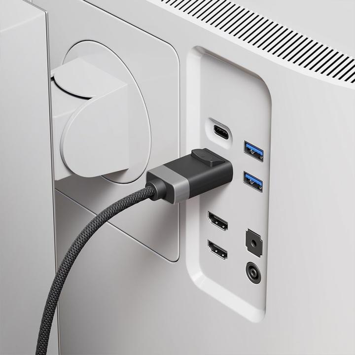 Produktbild Alogic FUDP2-SGR, 2 m, DisplayPort, DisplayPort, Männlich, Männlich, 7680 x 4320 Pixel (2 m, DisplayPort, 1.4)