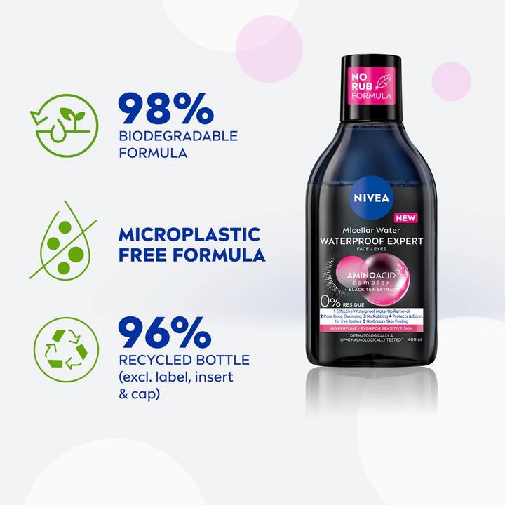 Productafbeelding NIVEA Expert Micellair Water) 400 ml (Micellair water, 400 ml)