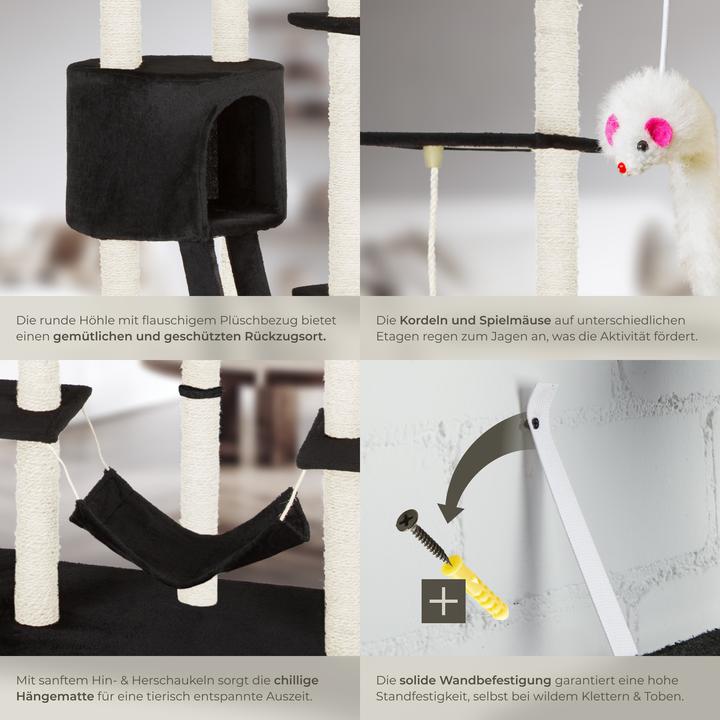 Immagine prodotto tectake Snooky (234 cm, Nero)