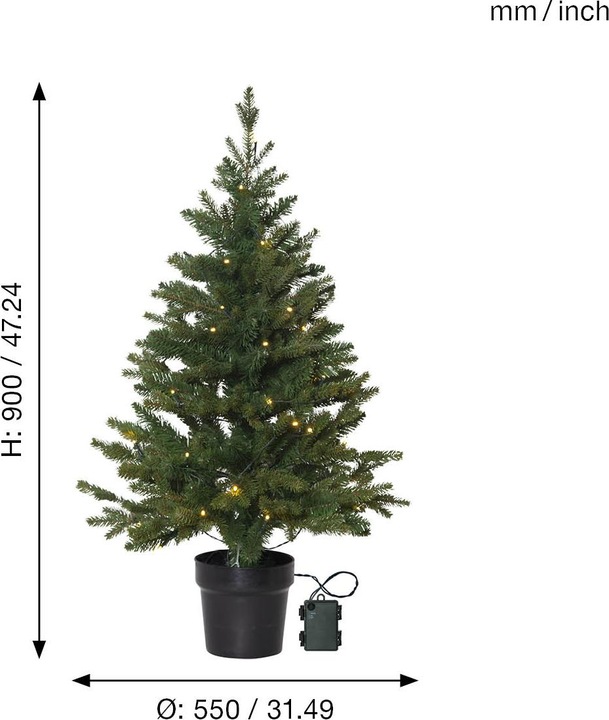 Produktbild Star Trading LED Weihnachtsbaum (90 cm)