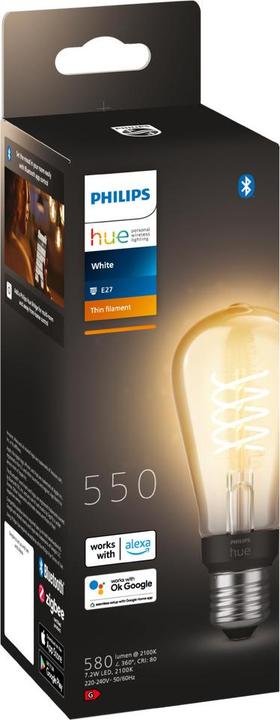 Produktbild Philips Hue White BT (E27, 580 lm, 1x)
