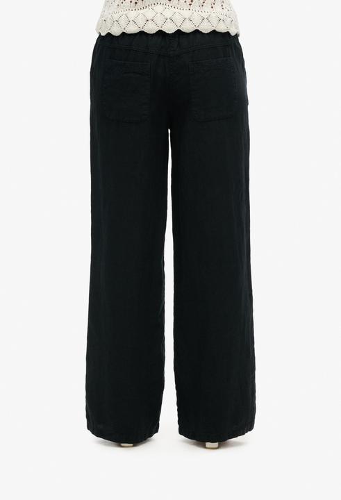 Image du produit Superdry Pantalon taille basse en lin (XS)