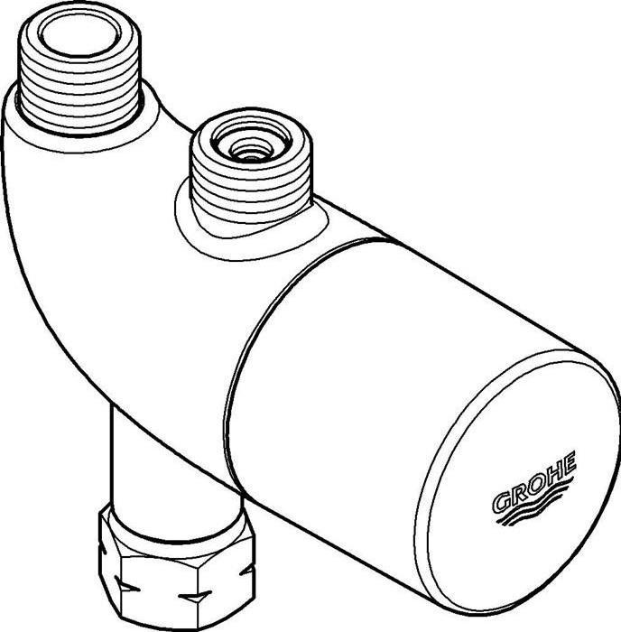 Productafbeelding Grohe Grohtherm Micro Thermostaat voor onderbouw