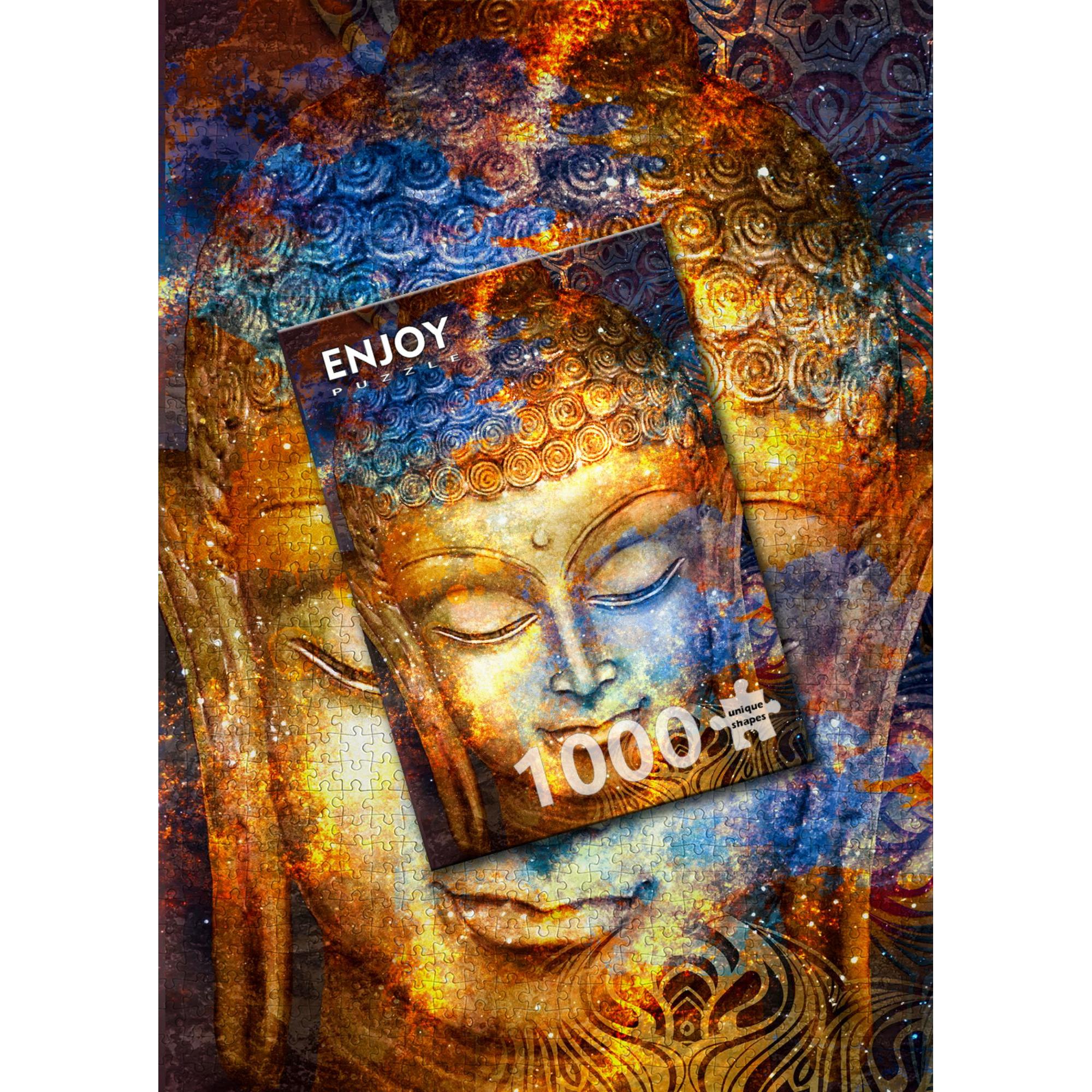 Thumbnail - Enjoy Puzzle ENJOY-1458 - Smiling Buddha, Puzzle, 1000 Teile (1000 Teile)
