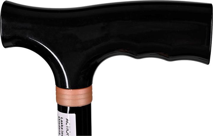 AIV Laska inwalidzka składana (czarna)