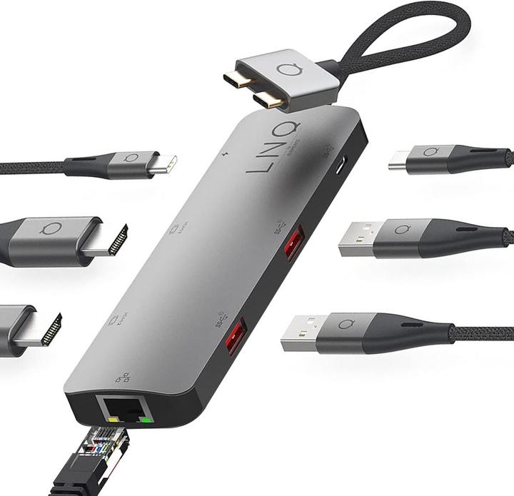 Actual product image LINQ Connects LQ48011 (USB-C, 7 ports)
