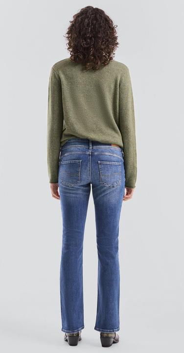 Produktbild s.Oliver Strickpullover Pullover in melange Optik mit Rollkanten (M)