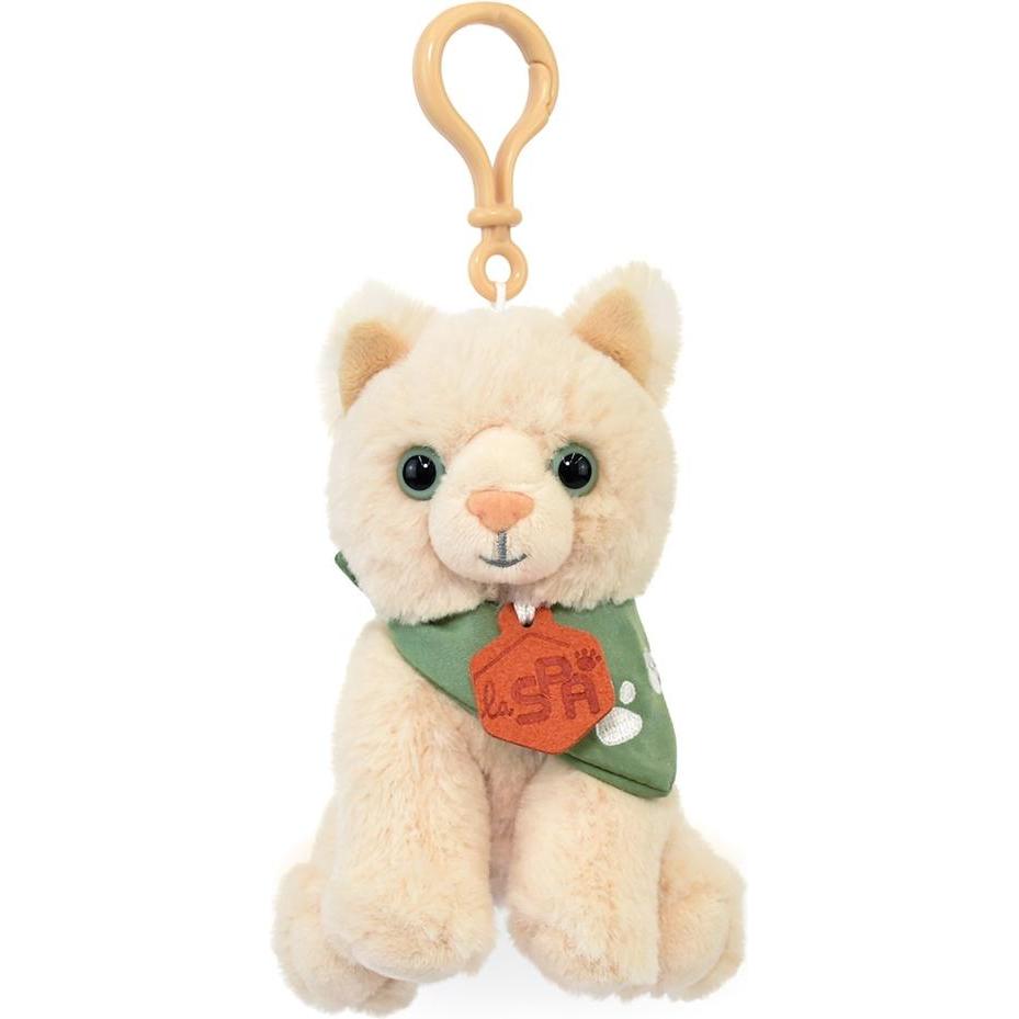 Thumbnail - Doudou et Compagnie, Herren, Schlüsselanhänger, Schlüsselanhänger Katze beige, 13cm (MQ6) **, Beige