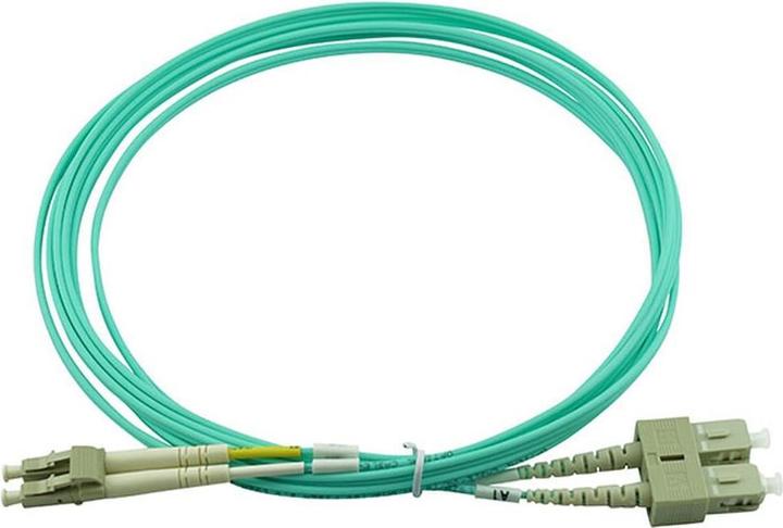 Actual product image BlueOptics Duplex fibre optic patch cable LC-SC OM3 7.5 metres (CAT6, 7.50 m)