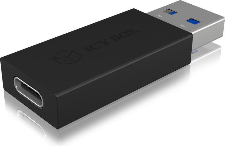 Productafbeelding Icy Box USB-A zu USB-C Adapter (USB Type-C, USB-A, 1.60 cm)