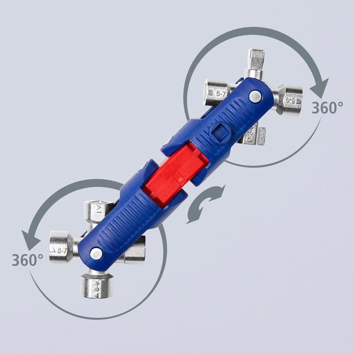 Productafbeelding Knipex Schakelkast sleutel JointKey Quadro (10 mm, 5 mm)