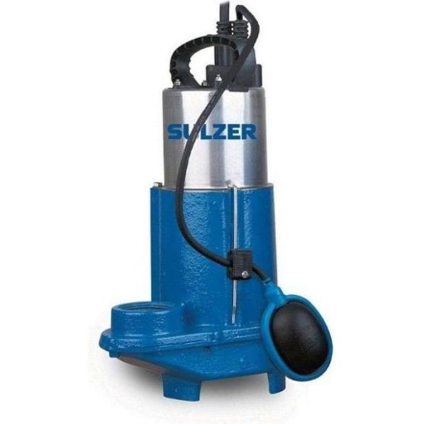 Sulzer, Wasserpumpe, 1399105 ABS MF154 WKS Abwasserpumpe mit Schwimmer 12 m3/h (Durchlaufpumpe)