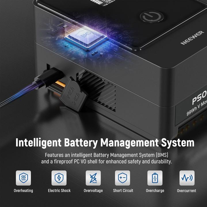 Actual product image Neewer PS099E (Camera battery)